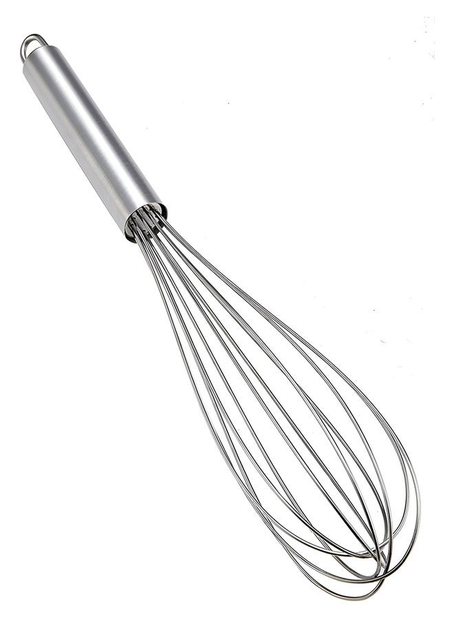 Birdbrid Stainless Steel Multi uses Balloon Shape Wire Whisk for Blending, Whisking, Beating, Cooking and Stirring, Milk Curd and Egg Manual Beater Kitchen Tool, 1 PCS - Image 1